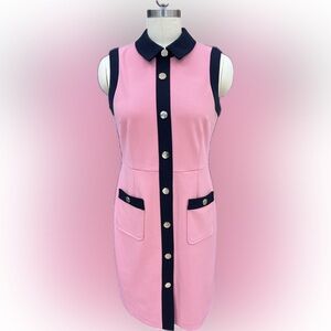 Tommy Hilfiger Pink and Navy Dress